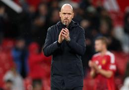 Ten Hag trở thành HLV dễ bị sa thải nhất ở Premier League lúc này